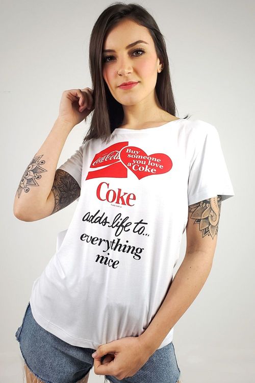 Camiseta Estampada Coca Cola - G
