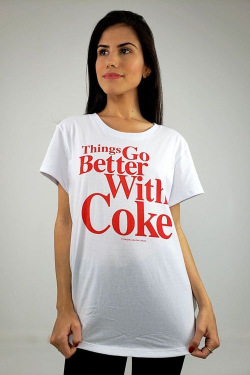 Camiseta Estampada Coca Cola - M