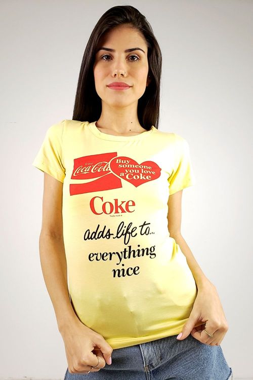Camiseta Estampada Coca Cola - P