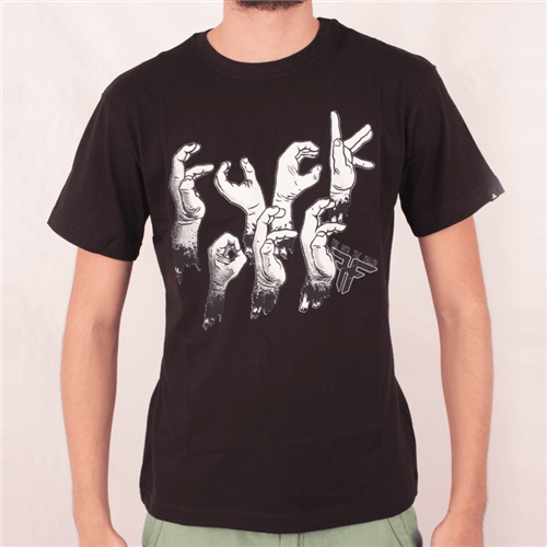 Camiseta Fallen Fuck Off Preto P