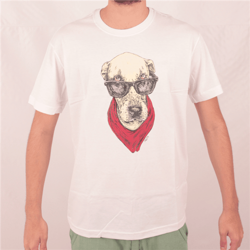 Camiseta Fallen Slash Dog Branco M