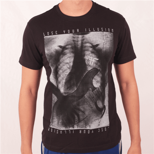 Camiseta Fallen X-ray Preto M