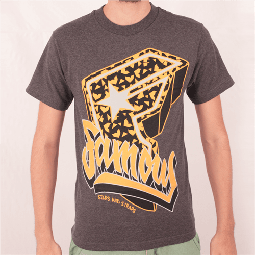 Camiseta Famous Party All The Time Cinza P