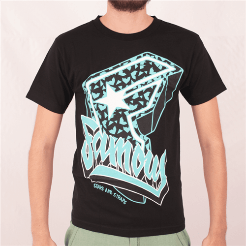 Camiseta Famous Party All The Time Preto P