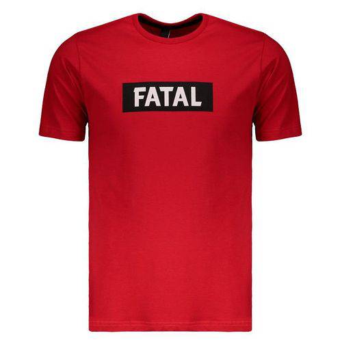 Camiseta Fatal Estampada Vermelho Dalila - Fatal - Fatal