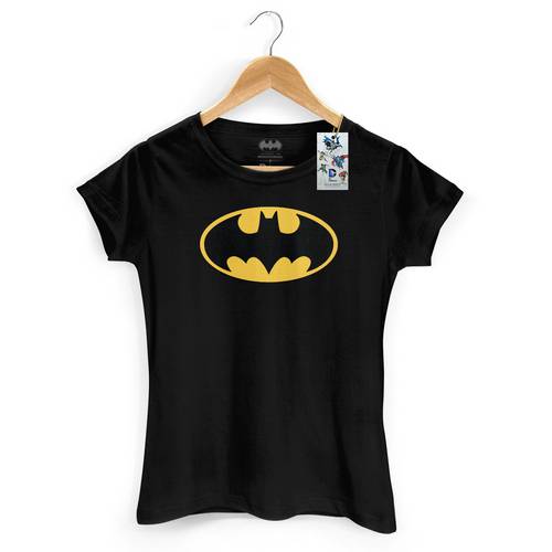 Camiseta Feminina Batman Logo Clássico Feminina Feminina