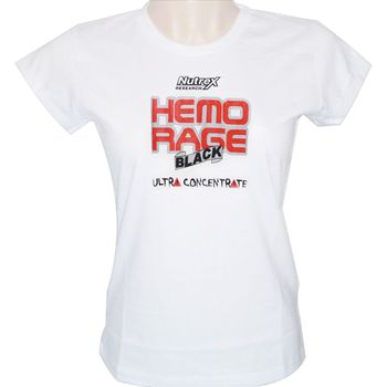 Camiseta Feminina Branca Hemo Rage G - Nutrex