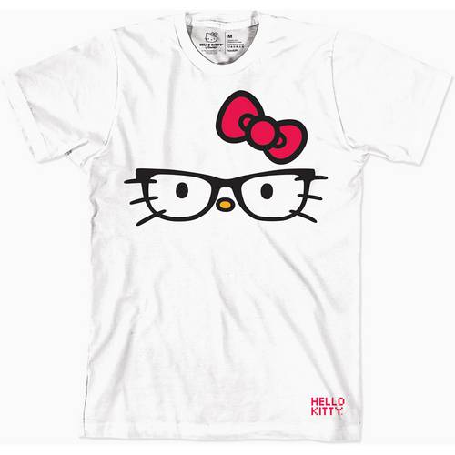 Camiseta Feminina Hello Kitty Glasses