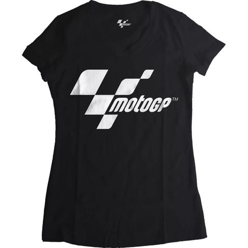 Camiseta Feminina Moto GP FAN Preta