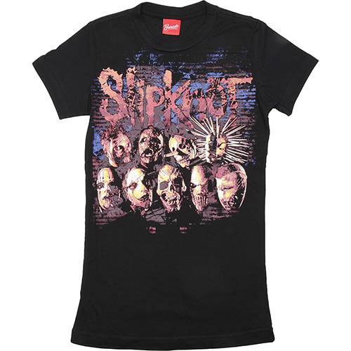 Camiseta Feminina Slipknot - Group