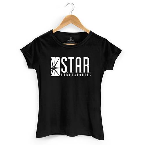 Camiseta Feminina The Flash Serie Star Laboratories