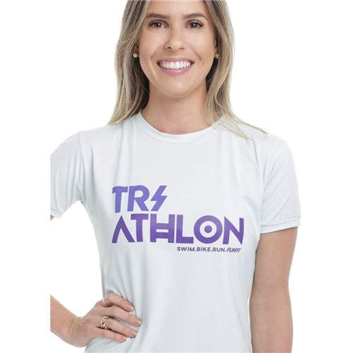 Camiseta Feminina Triathlon Funfit - Triathlon Camiseta Feminina Triatlo Funfit - Triathlon