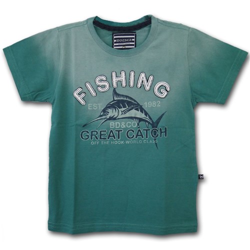 Camiseta Fishing Verde 4T