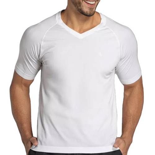 Camiseta Fitness Musculação Térmica T Shirt Lupo 70638 Branco M