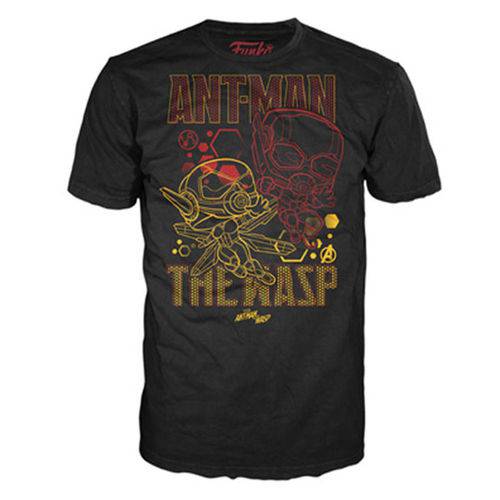 Camiseta Funko Tees Marvel Ant-man Wasp Team **sm**