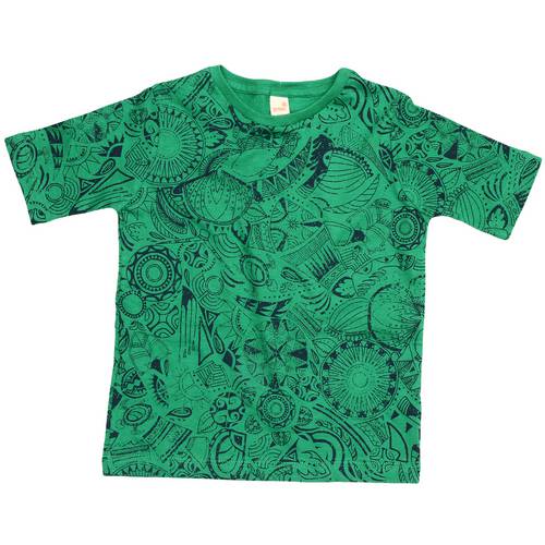 Camiseta Green Estampada Verde 10 Anos
