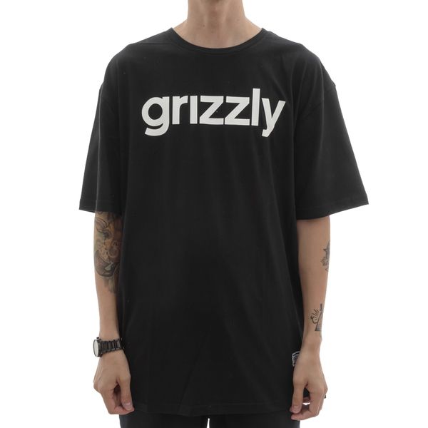 Camiseta Grizzly Black (P)