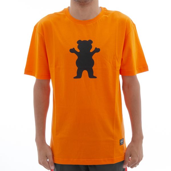 Camiseta Grizzly OG Bear Logo Orange (P)