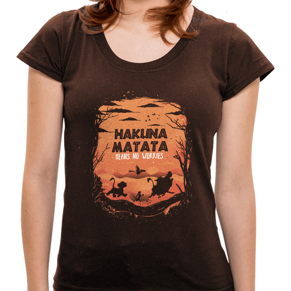 Camiseta Hakuna Matata - Feminina - P