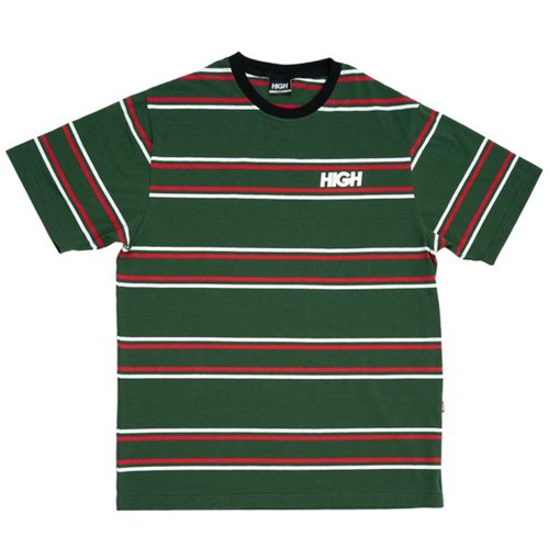 Camiseta High Kidz Green/Red (M)