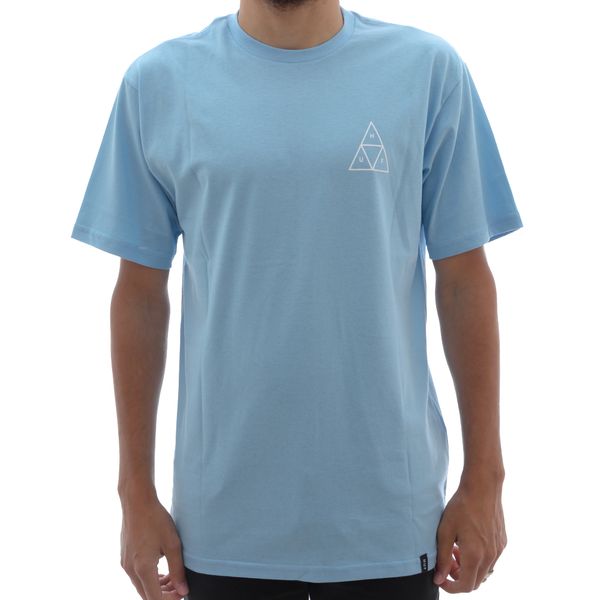 Camiseta Huf Triple Triangle Azul (P)