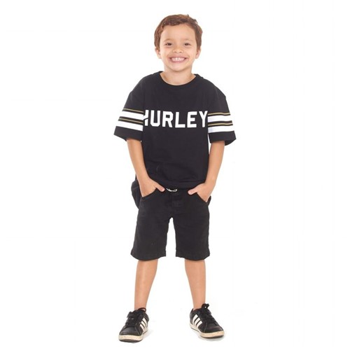 Camiseta Hurley Juvenil 634702 Preta P