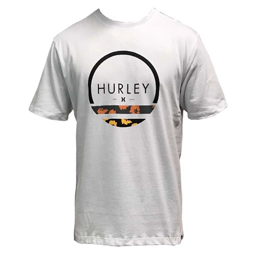 Camiseta Hurley Silk Olas Branca P