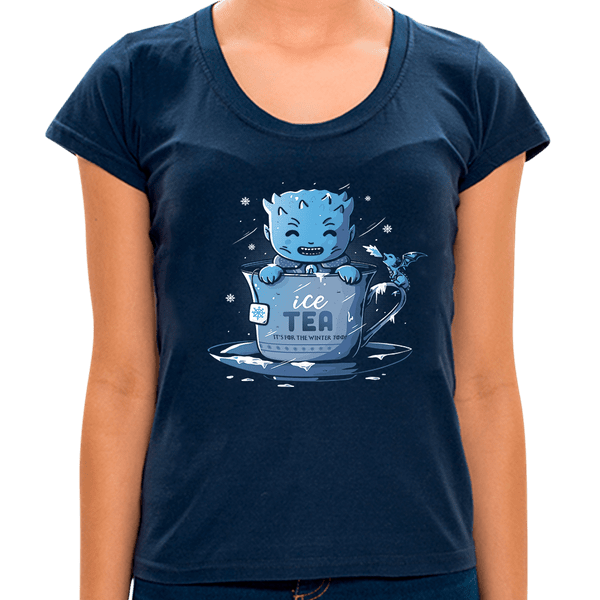 Camiseta Ice Tea King - Feminina MA - Camiseta Ice Tea King - Feminina - P
