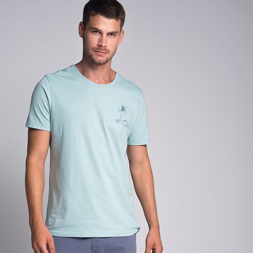 Camiseta Ilha Aquarela Pistache - P