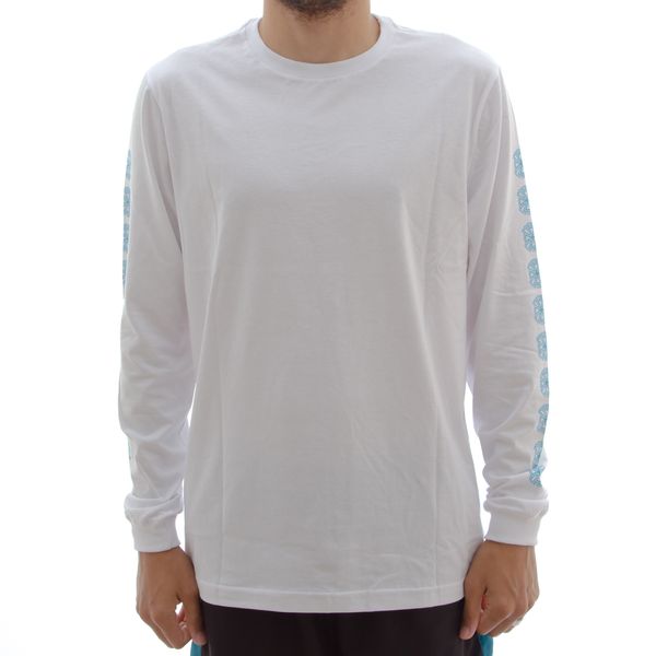 Camiseta Independent M/L Bauhaus White (P)