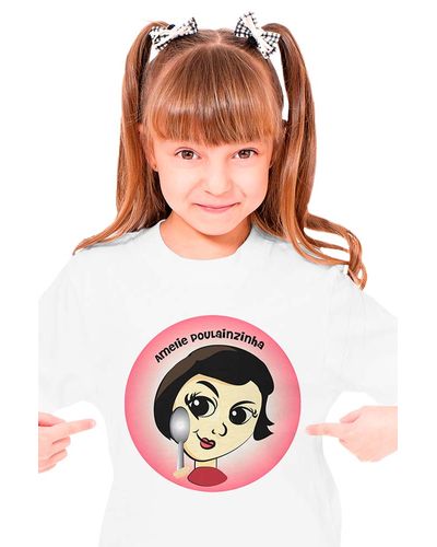 Camiseta Infantil Amélie Poulanzinha