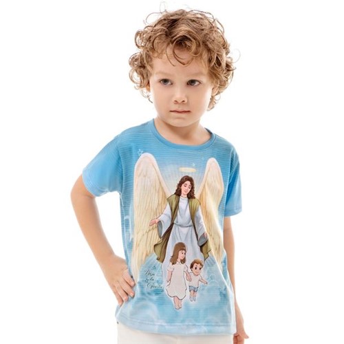 Camiseta Infantil Anjo da Guarda AK3442