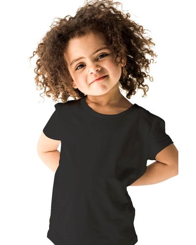Camiseta Infantil Básica Preta