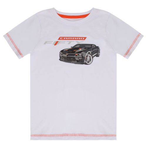 Camiseta Infantil Camaro Fifty Graphic Car