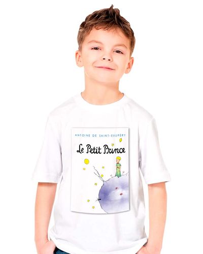 Camiseta Infantil Capa Pequeno Príncipe