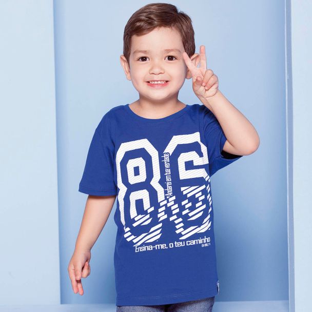 Camiseta Infantil Ensina - Me, o Teu Caminho MS3084