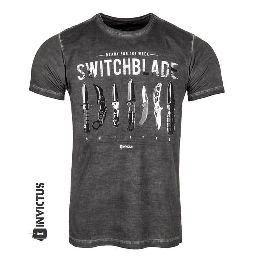 Camiseta Invictus T-Shirt Switchblade Concept Tamanho G