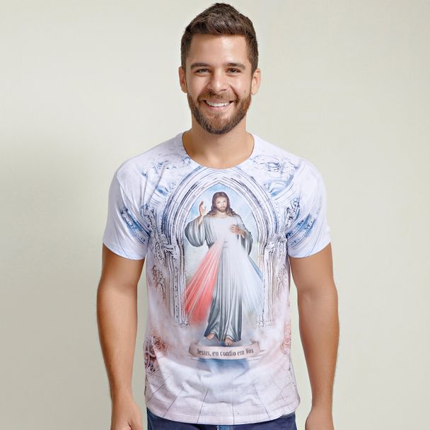 Camiseta Jesus Misericordioso DVE3480