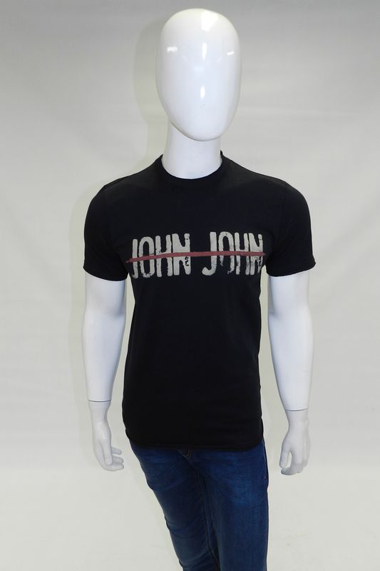 Camiseta John John Split John Preto Tam. G