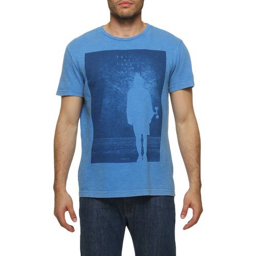 Camiseta LIMITS Básica Azul M