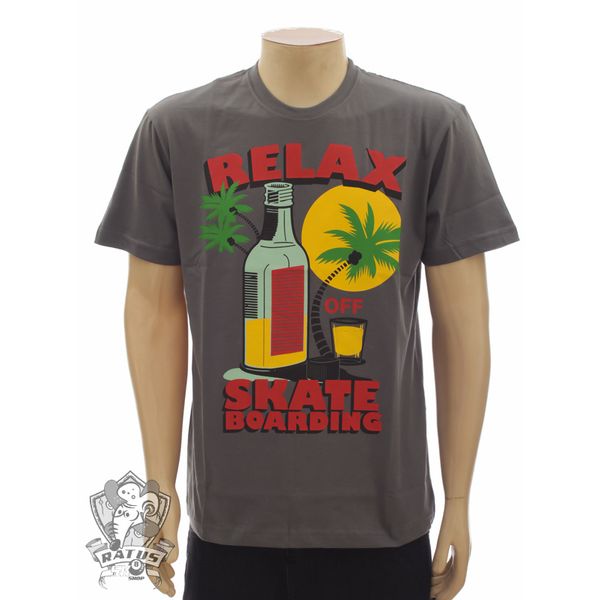 Camiseta Live Relax Cinza (P)