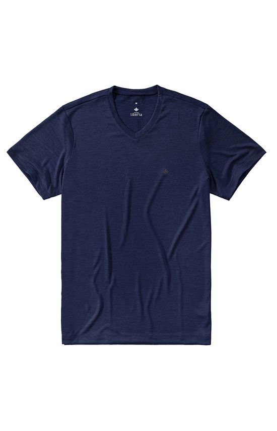 Camiseta Malha Dry Malwee Liberta Azul Escuro - P
