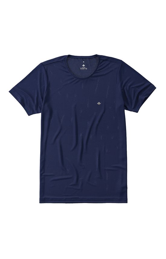 Camiseta Malha Fitness Dry Malwee Liberta Azul Escuro - M