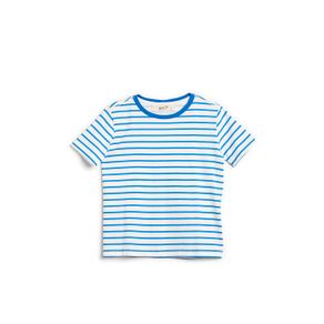 Camiseta Malha Listra Azul Off White - 2