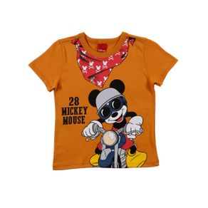 Camiseta Manga Curta Disney Infantil para Menino - Caramelo 2