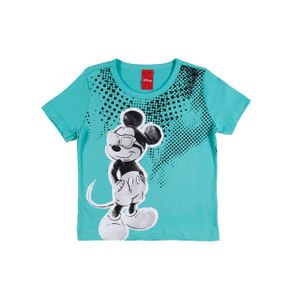 Camiseta Manga Curta Disney Infantil para Menino - Verde 8