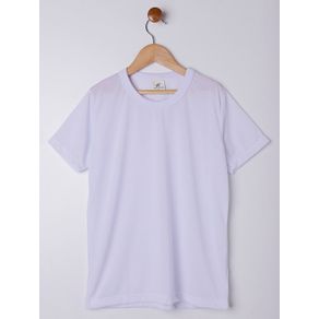 Camiseta Manga Curta Juvenil para Menino - Branco 10