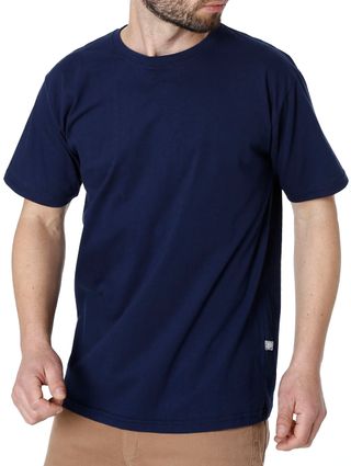 Camiseta Manga Curta Masculina Azul Marinho