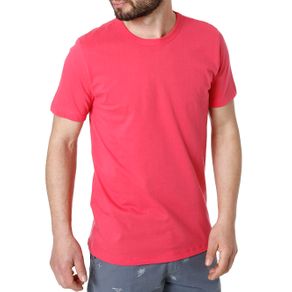 Camiseta Manga Curta Masculina Rovitex Rosa GG