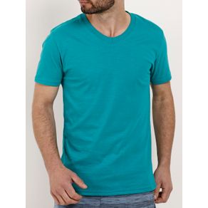 Camiseta Manga Curta Masculina Verde GG